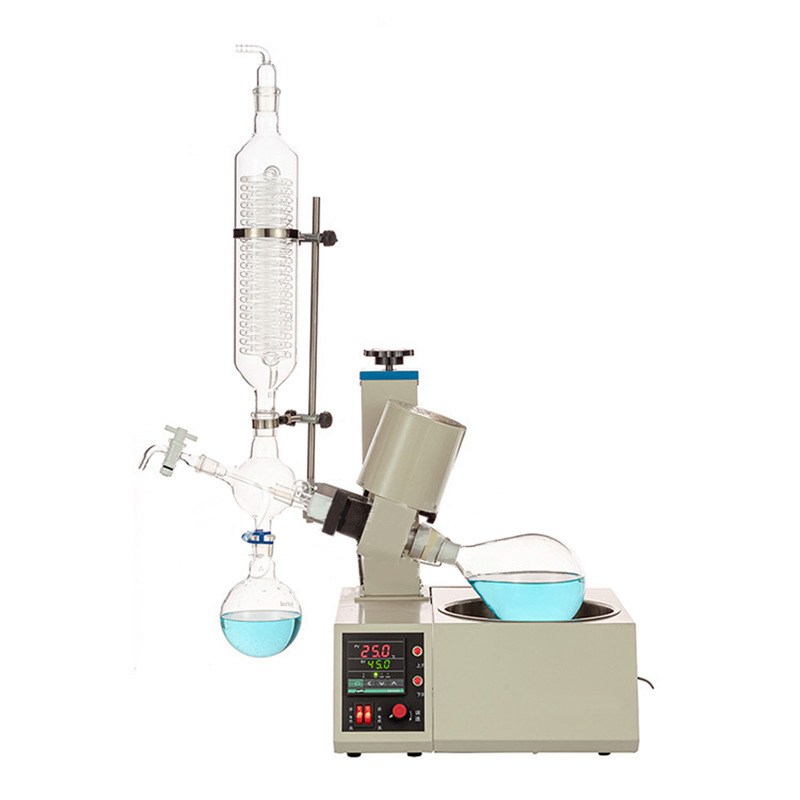 试验用旋转蒸发器进行蒸馏实验的操作步骤流程